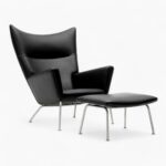 CH445 Wing Chair Replica by Hans J. Wegner for Carl Hansen & Søn