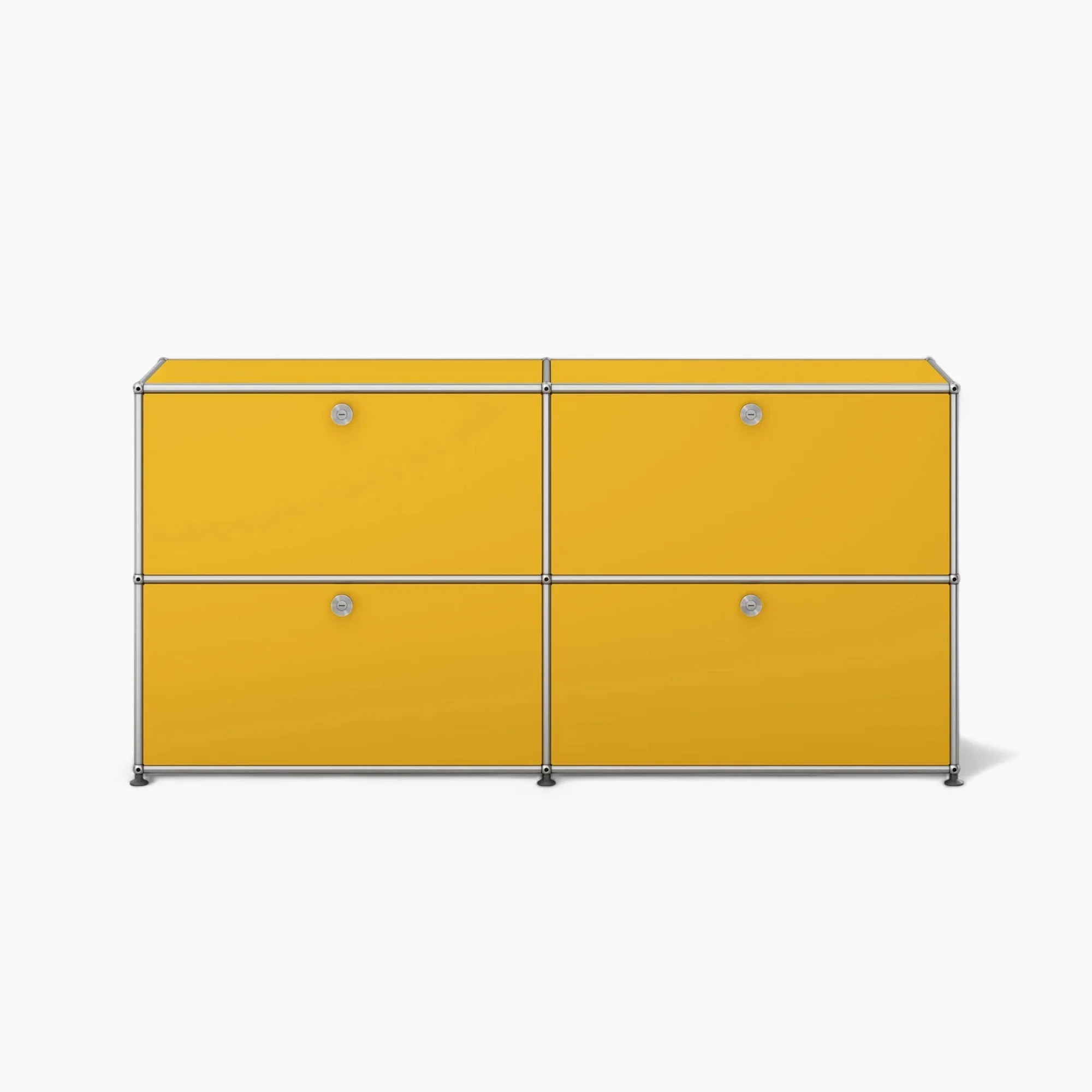 Haller-Sideboard-E2_Yellow-1 Haller Sideboard E2 Replica by Fritz Haller for USM - Image 1