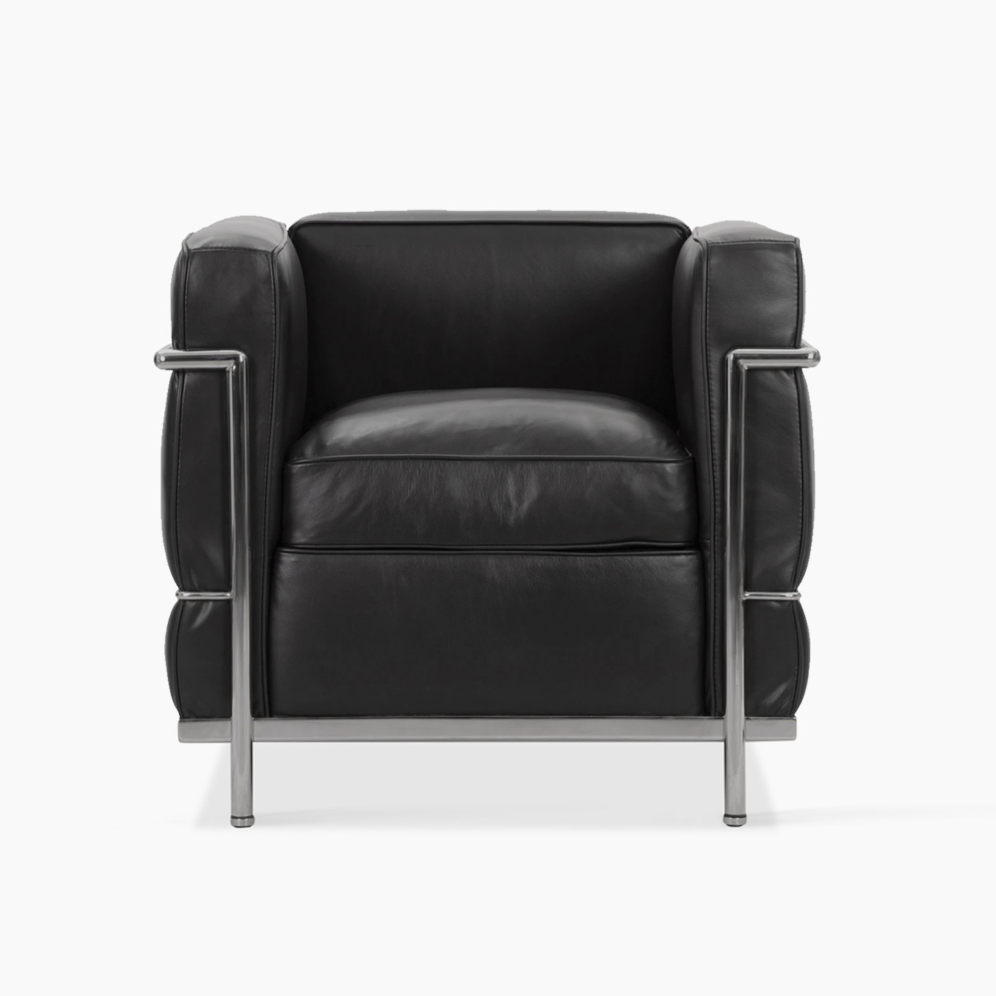 LC2-Armchair-1 LC2 Petit Modele Armchair Replica by Le Corbusier for Cassina - Image 1