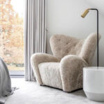 The Tired Man Lounge Chair and Ottoman Replica by Flemming Lassen for Audo Copenhagen - Image 16