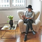 The Tired Man Lounge Chair and Ottoman Replica by Flemming Lassen for Audo Copenhagen - Image 2