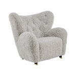 The Tired Man Lounge Chair and Ottoman Replica by Flemming Lassen for Audo Copenhagen - Image 6