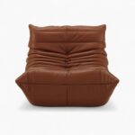 Togo Sofa Leather Replica by Michel Ducaroy for Ligne Roset