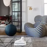 Up 50 Armchair and Ottoman Replica by Gaetano Pesce for B&B Italia - Image 3