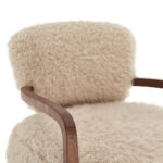Yeti Sheepskin Armchair and Ottoman Replica by Timothy Oulton for RH - Image 7