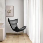 Imola Lounge Chair with Footstool Replica by Henrik Pedersen for BoConcept - Image 11