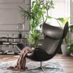 Imola Lounge Chair with Footstool Replica by Henrik Pedersen for BoConcept - Image 9