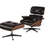 charles and ray TS lounge chair and ottoman - Image 4